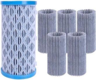 OEM Paquete De 5 Cartuchos De Filtro Tipo A/c Para Piscinas Elevadas, Dise&ntilde;ados Para Una Filtraci&oacute;n Eficiente Y De Uso Reutilizable Para Facilitar El Mant