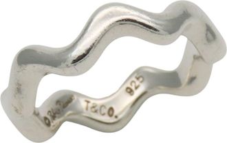 Tiffany & Co. Silver Silver 925 Band Ring (Pre-Owned)