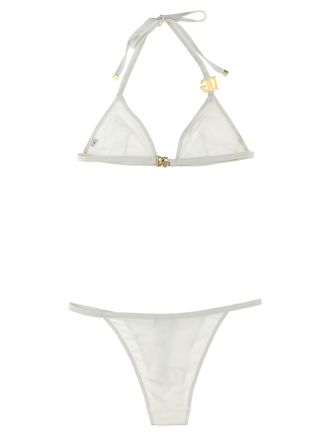 Dolce & Gabbana Womens White Polyamide Bikini Clothing