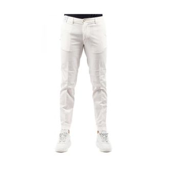 Re-hash Slim-fit Trousers, male, White, W34, Pantalone