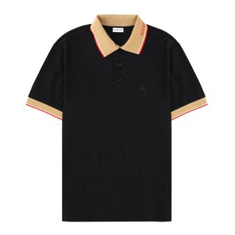 Burberry Hombre, Camisetas, Negro, Talla: M