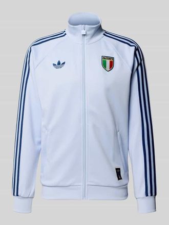 adidas Originals Regular Fit Trainingsjacke mit Baumwoll-Anteil Modell AERBLU in Hellblau, Gr&ouml;&szlig;e XXL
