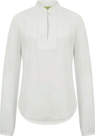 Shanghai Tang Blusa Tang in seta - Bianco