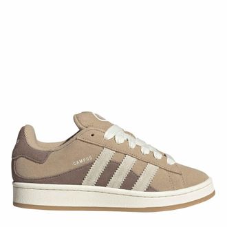 adidas Originals ADIDAS Originals Womens Campus 00s Lace Up Canvas Low Top Sneakers in Magic Beige - Size UK 7.5