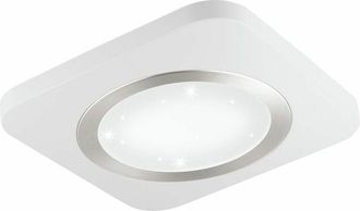 Eglo Lampada da soffitto a costruzione led effetto cristallo soggiorno camera da letto illuminazione corridoio lampada Eglo 97659