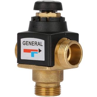 OEM Mitigeur Thermostatique - Laiton - 3 Voies - Filetage M&acirc;le Dn20 - Pour Chauffe-eau Solaire Et Plancher Chauffant - 1 Pi&egrave;ce