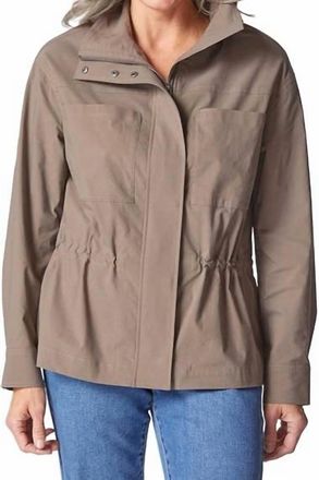 Habitat Travel Tech Utility Jacket In Truffle