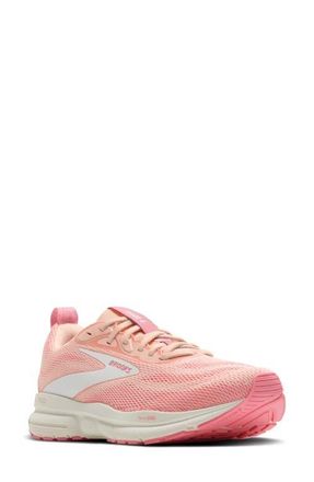 Brooks Trace 4 Running Shoe in Tropical Peach/dianthus/grey at Nordstrom, Size 6.5