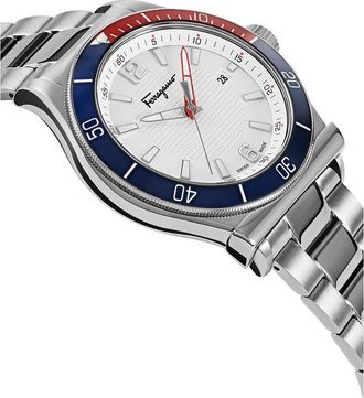 Ferragamo Mens Ferragamo 1898 Sport Watch, 44mm in Multi at Nordstrom Rack