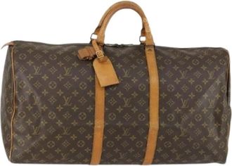 Louis Vuitton Pre-owned Weekendtas - Dames - Vintage Weekendtas - Bruin - ONE Size - Vintage
