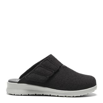 New Feet Schoenen, Dames, Zwart, 40 EU, Wol, Klittenbandslippers