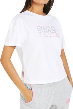 Sophia Webster Puma X Sophia Webster Logo T-Shirt. Size S
