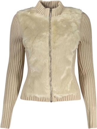Guess Dames, Truien, Beige, Maat: XS Poliester
