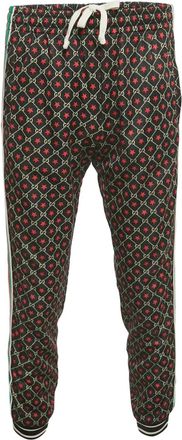 Gucci Pantaloni sportivi con stampa GG Star - Nero