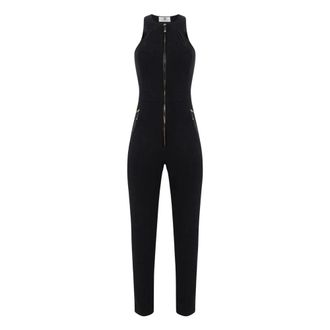 オールインワン・サロペット ELISABETTA FRANCHI JUMPSUITS BLACK JUMPSUIT Elisabetta Franchi Jumpsuit - Black - Women | TU00336E2110