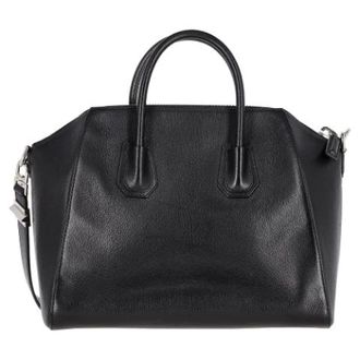 Givenchy Pre-owned Medium Antigona Satchel - Dames - Pre-owned - Zwart - Maat: ONE Size Leer