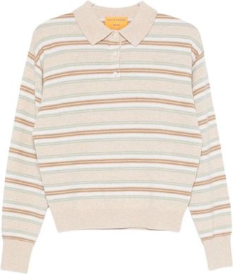 Guest In Residence Polo Shirts - Dames - Polos - Beige - M - Tops