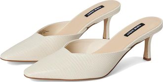 Nine West Camenla Womens Shoes Cream Lizard : 8.5 M, Synthetic