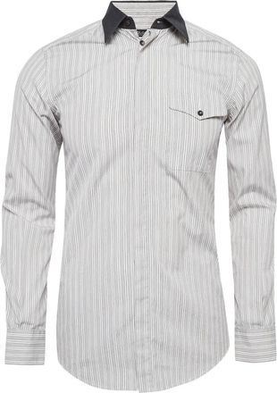 Dolce & Gabbana Camicia con colletto a righe 2023 - Bianco