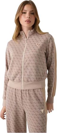 Guess Mujer, Sudaderas, Beige, Talla: M