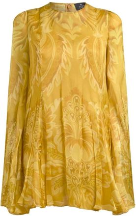 Etro Dames, Jurken, Geel, Maat: XL