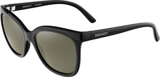 Serengeti Eyewear AGATA Polarized SS001003 Mens Sunglasses Black Size 57