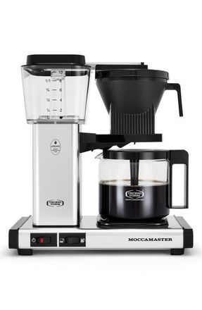 Moccamaster KBGV Select Coffee Brewer in Polished Silver at Nordstrom
