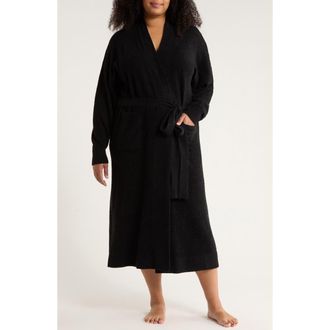 Nordstrom So Soft Robe in Black at Nordstrom Rack, Size 2X