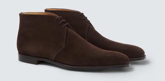 George Cleverley Nathan suede ankle boots