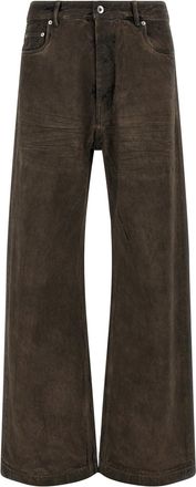 Rick Owens Cotton Relaxed Fit Mens Jeans