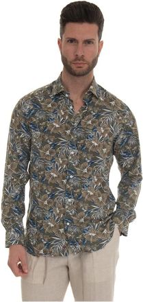 Carrel Casual Shirt Italia - Heren - Casual Overhemden - Veelkleurig - 2XL - Overhemden