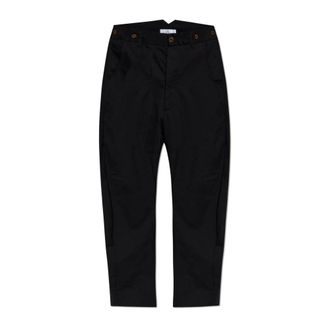 Vivienne Westwood Straight Trousers, male, Black, Size: M Straight-leg Trousers