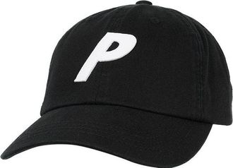 Palace 6-Panel Cap Black P24H001