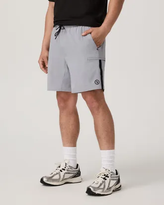 Vuori Clothing Elevate Kore Utility Shorts Lined 7 | Sea Fog | XS, Size Extra Small