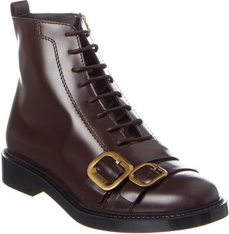 Tod's TodS Lace-Up Leather Boot