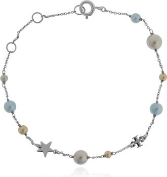 Tory Burch Bracelets - Dames - Armbanden - Grijs - ONE Size - Accessoires
