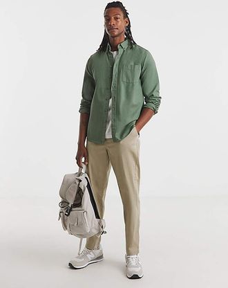 Jacamo Long Sleeve Oxford Shirt