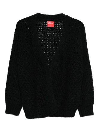 Merci v-neck knit cardigan - Black