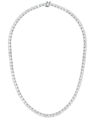 Diana M. Jewels Fine Jewelry 18K 10.71 Ct. Tw. Diamond Tennis Necklace