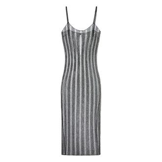 Elisabetta Franchi Dames, Jurken, Zwart, Maat: XS Polyamide