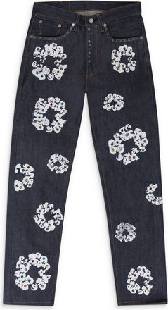 Denim Tears Rhinestone Cotton Wreath Jean Raw