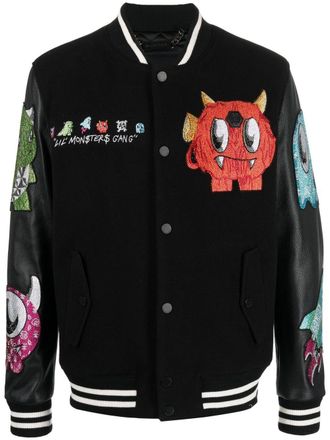 Philipp Plein Giacca con applicazione - Nero