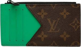 Louis Vuitton Pre-owned Coin Pouch - Dames - Pre-owned - Bruin - Maat: ONE Size