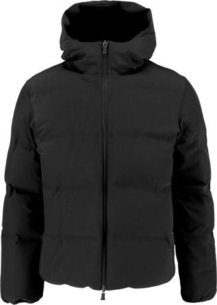 Herno Black Functional Wardrobe Goose Down Down Jacket