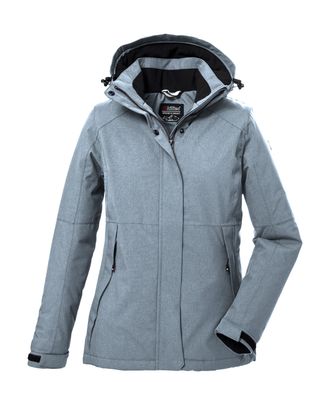 Killtec Outdoorjacke KILLTEC KOW 37 WMN JCKT, Damen, Gr. 40, grau, Oberstoff: 100% Polyester, Futter: 100% Polyester, Wattierung: 100% Polyester, Jacken Outdo