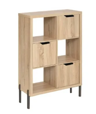5five Simply Smart Scaffale Alvo Rettangolare 32x74 Cm Beige - 5five