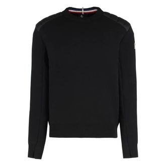 Moncler Heren, Truien, Zwart, Maat: 2XL Wol