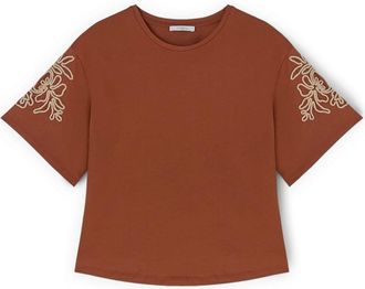 Motivi Mujer, Camisetas, Marr&oacute;n, Talla: S