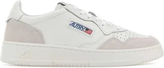 Autry White Medialist Low Sneakers