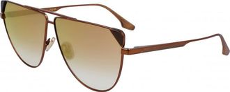Victoria Beckham Womens VB239S 63 6309230 Sunglasses - Bronze - One Size